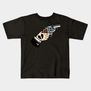 Gun broken heart Kids T-Shirt